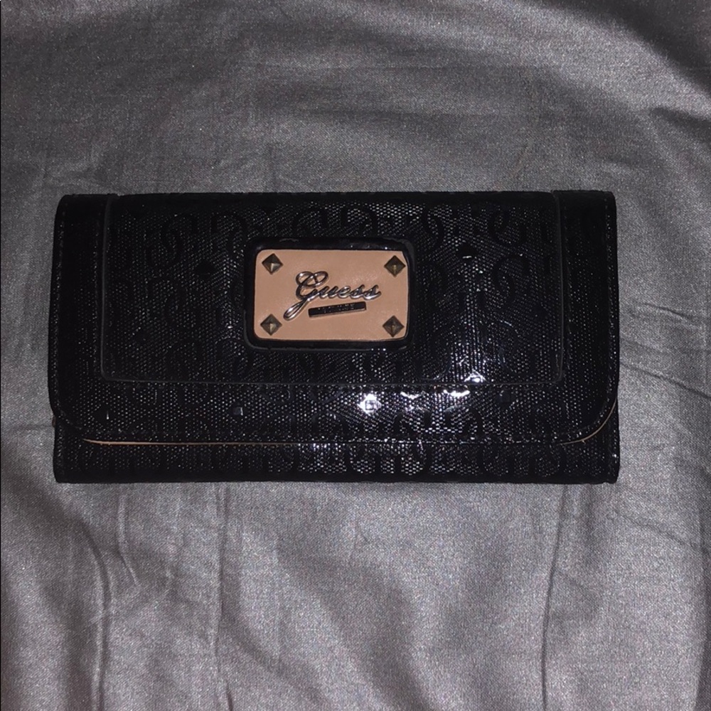 Black guess wallet